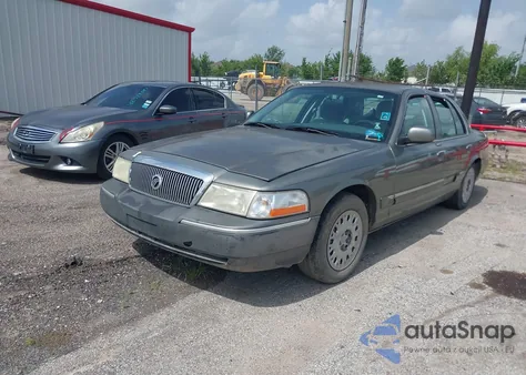 2004 Mercury Grand Marquis Gs from USA, damaged, VIN 2MEFM74W64X676688
